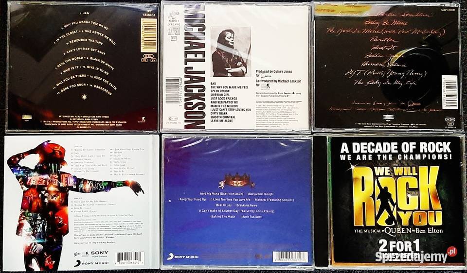 Kolekcję 5 Najlepszych Albumów CD6 Płyt MICHAEL sprzedam