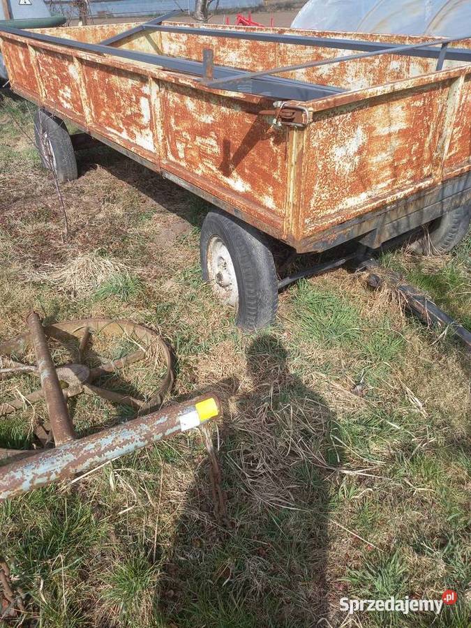 Przyczepa rolnicza uszkodzony Proszowice