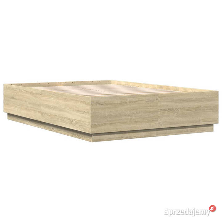 Rama łóżka z LED dąb sonoma 140x200 WM3209613 mazowieckie sprzedam