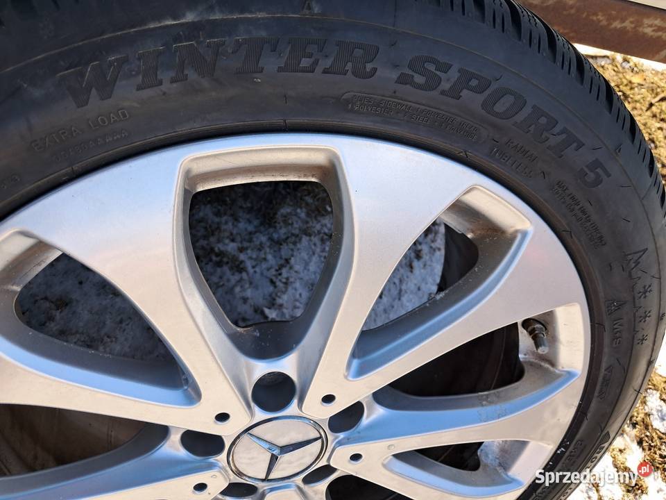 Koła Mercedes 5x112 24545R18 ET43 opony Dunlop