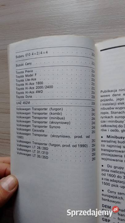 samochody dostawcze i minibusy a ossowski Kraśnik sprzedam