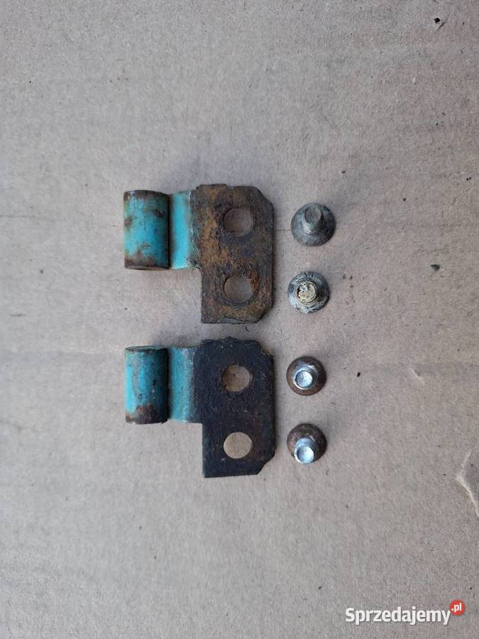 Zawiasy tylnej belki pokrywy silnika Fiat 126p opolskie sprzedam