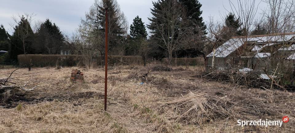 Działka ROD Stoki 496m2 496m2 Łódź
