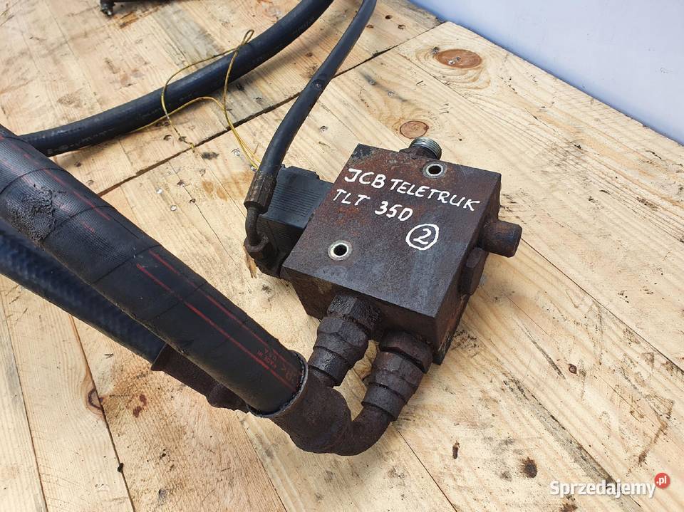 JCB TLT TELETRUK 30D 35D SEKCJA ROZDZIELACZ uszkodzony Janów