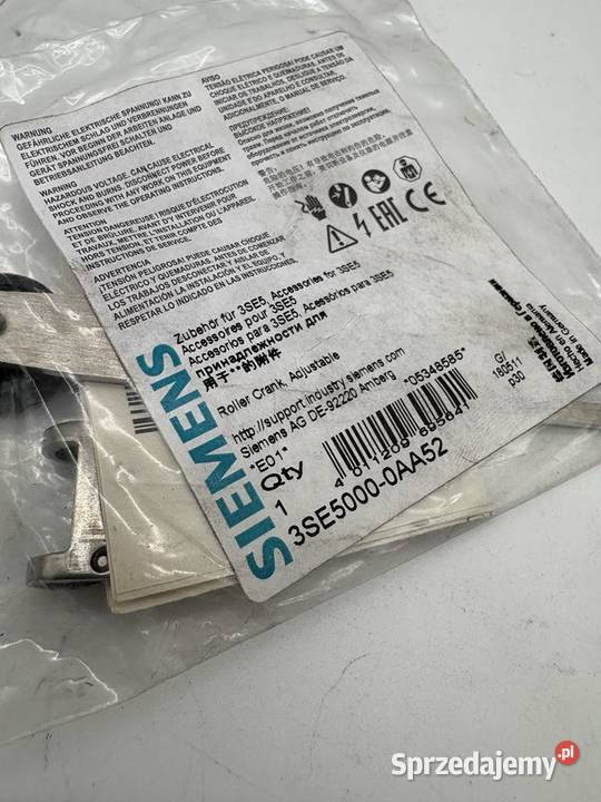 Siemens 3SE50000AA52 Głowica napędowa Pozostałe