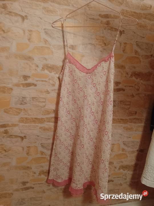 42XL Elegancka koszulka nocna z Londynu letnia Rozmiar XL Kraków