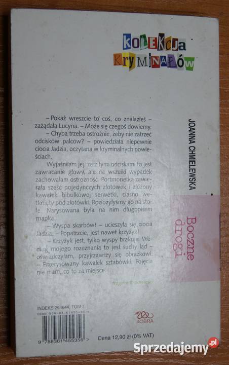 Joanna Chmielewska Boczne drogi Parczew