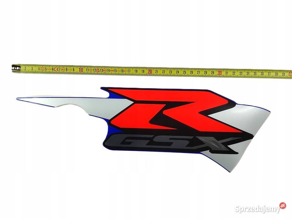 NAKLEJKA GSXR NA PRAWY BOCZEK SUZUKI GSXR 600