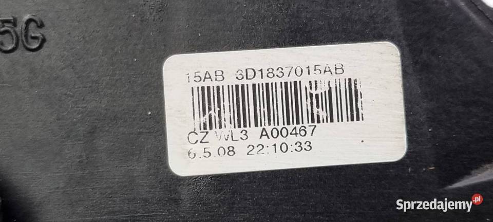 ZAMEK DRZWI LP SKODA OCTAVIA II 301837015AB Lipno