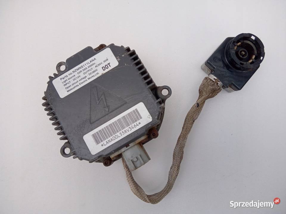 PRZETWORNICA XENON Z PRZEWODEM INFINITI NISSAN wielkopolskie Nowy Tomyśl