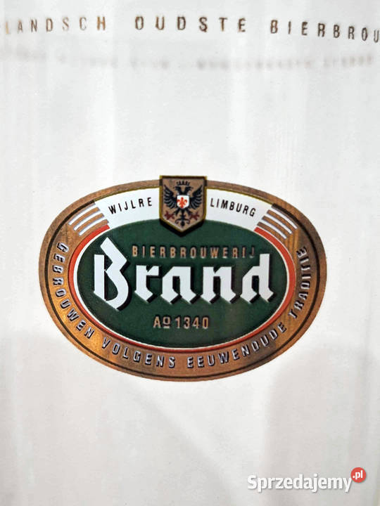 szklanki pokale piwo BRAND 6 sztuk 250 ml Krosno