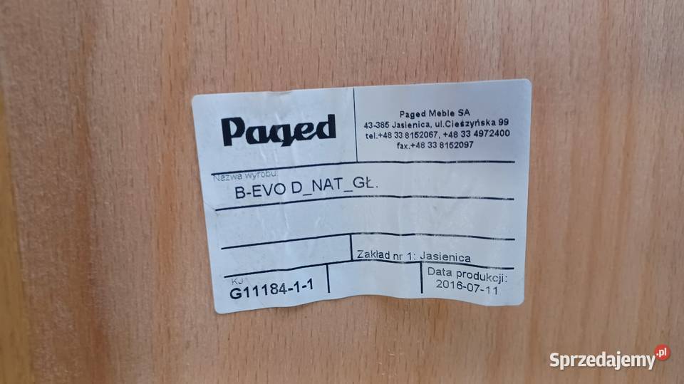 Krzesło Paged Evo Gniezno