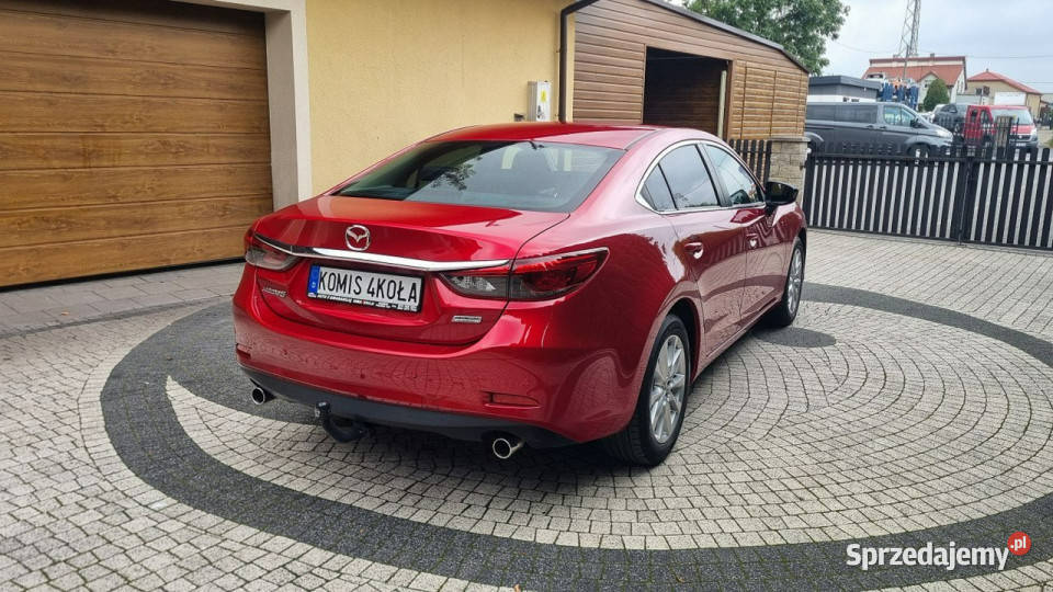 Mazda 6 Navi Led Wzorowy Stan Serwis GWARANCJA Płońsk