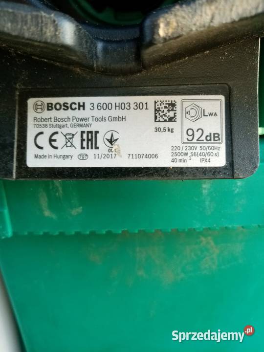 Rozdrabniacz do gałęzi Bosch a XT 25 TC opolskie Namysłów