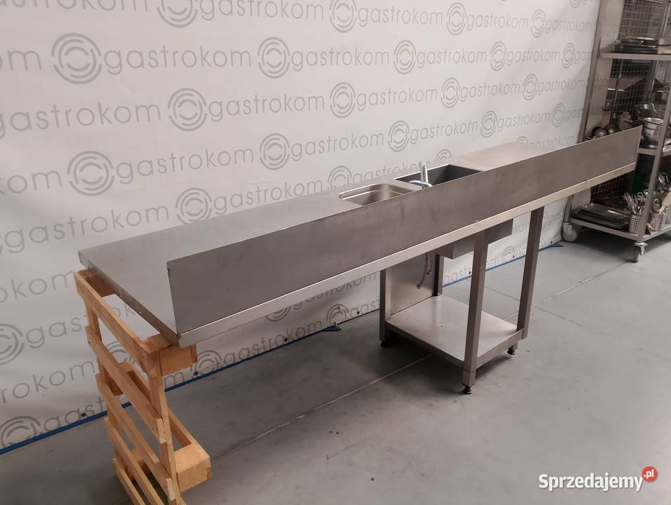 Stół ze zlewem i umywalką 2425x70x90 dolnośląskie Wrocław