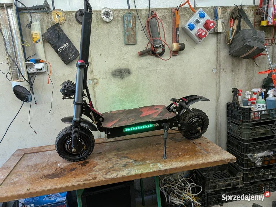Hulajnoga 6kw 100h 80 kilometrów zasięgu Rowy