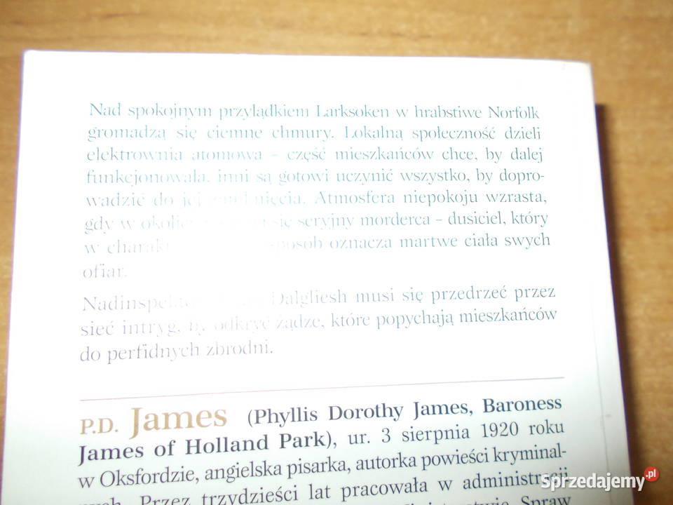 PD James Intrygi i żądze Głubczyce