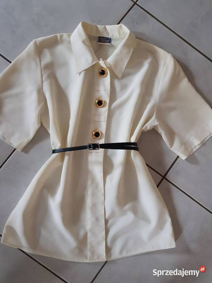 XL Vintage kremowa bluzka retro Kielce