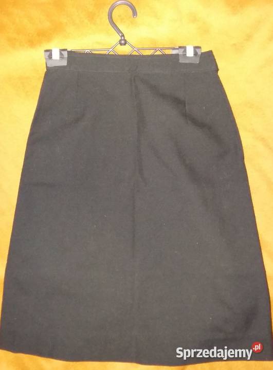 Prosta idealnie czarna spódniczka S Łódź