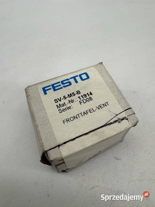 Festo SV5M5B 11914 Zawór do montażu tablicowego Warszawa