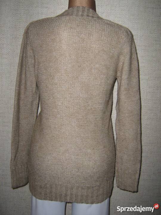 SWETER SZPIC KAWOWY SOUTH WEŁNA R 40