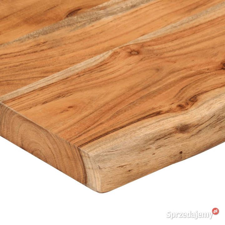 Półka ścienna 90x20x25 drewno akacjowe naturalna mazowieckie Warszawa