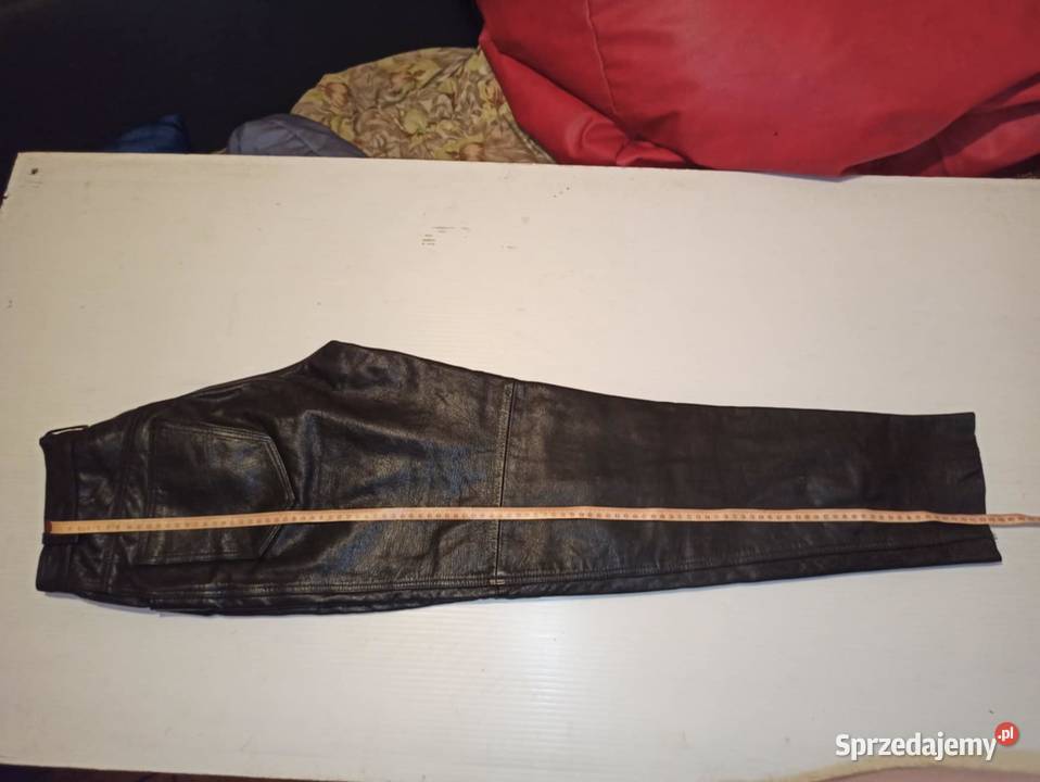 Damskie spodnie skórzane wielkopolskie
