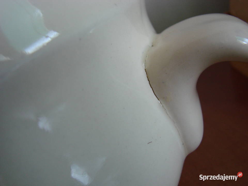 Włocławek fajansowa waza PRL pomorskie Pruszcz Gdański