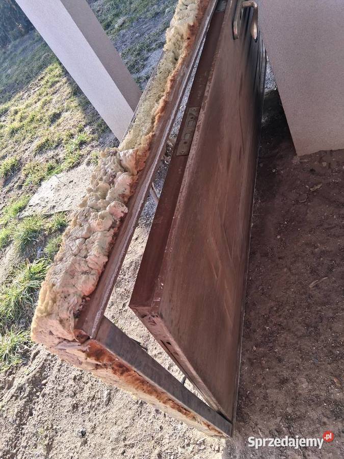 Sprzedam drzwi wejściowe zewnętrzne Śniadowo