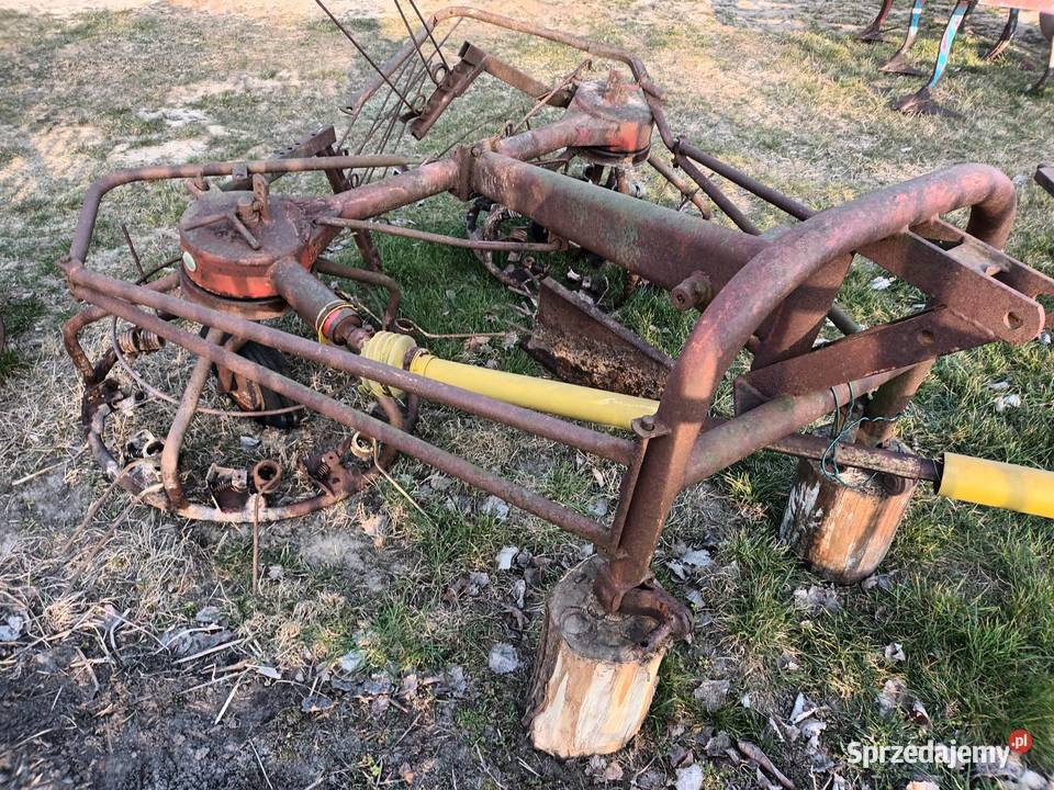 Przetrzasarko Zgrabiarka PZ 28m Wałek WOM Zgrabiarki i przetrząsacze Starogard Gdański