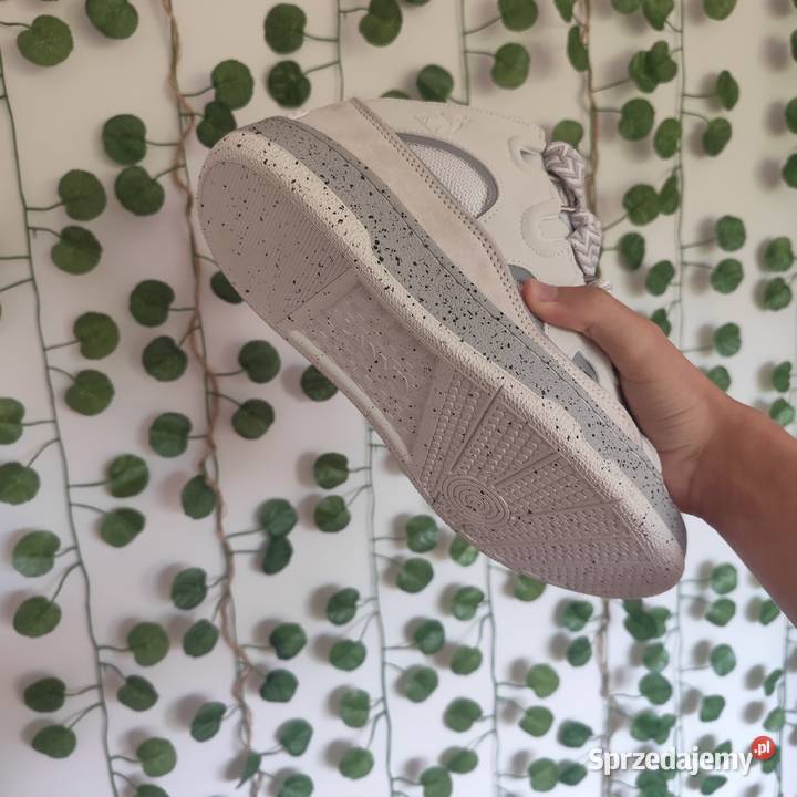 Buty męskie Lanvin Curb White skóra ekologiczna Sportowe