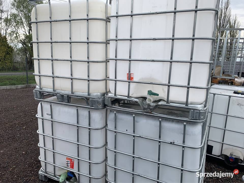 Pojemnik 1000l Mauzer Zbiornik IBCczyste brudne Zabrze