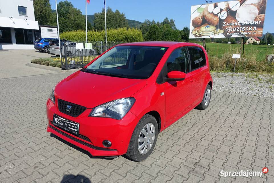 Seat Mii 10MPI 75 Klima Tempomat Zarejestrowany światła do jazdy dziennej Buczkowice