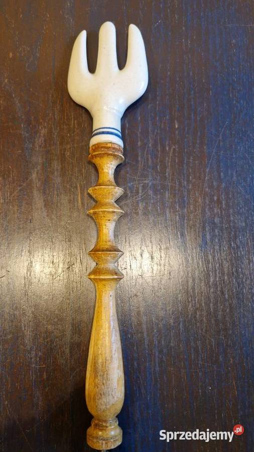 Ozdoba do kuchni z fajansu Włocławek WIDELEC Lublin