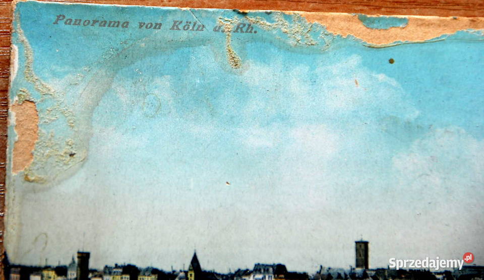 Zdjęcie panoramiczne z Kolonii około 1900 roku
