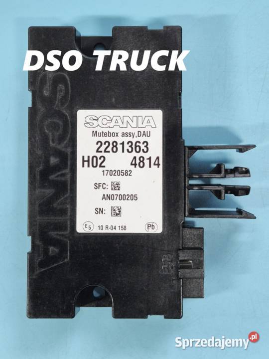 Sterownik DAU MUTEBOX 2281363 Scania R Euro 6 Zawichost