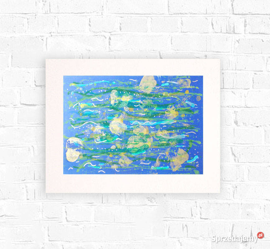 nowoczesny rysunek A3 abstrakcyjny obraz do Dekoracje i ozdoby Bydgoszcz