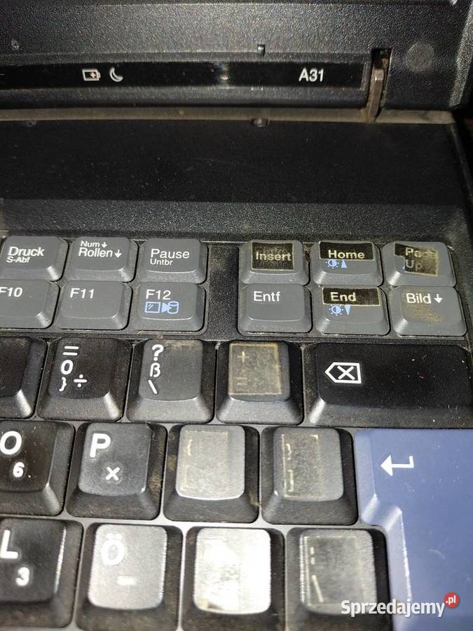IBM THINKPAD A31 2 WINDOWS 2000 łódzkie Grodzisk sprzedam