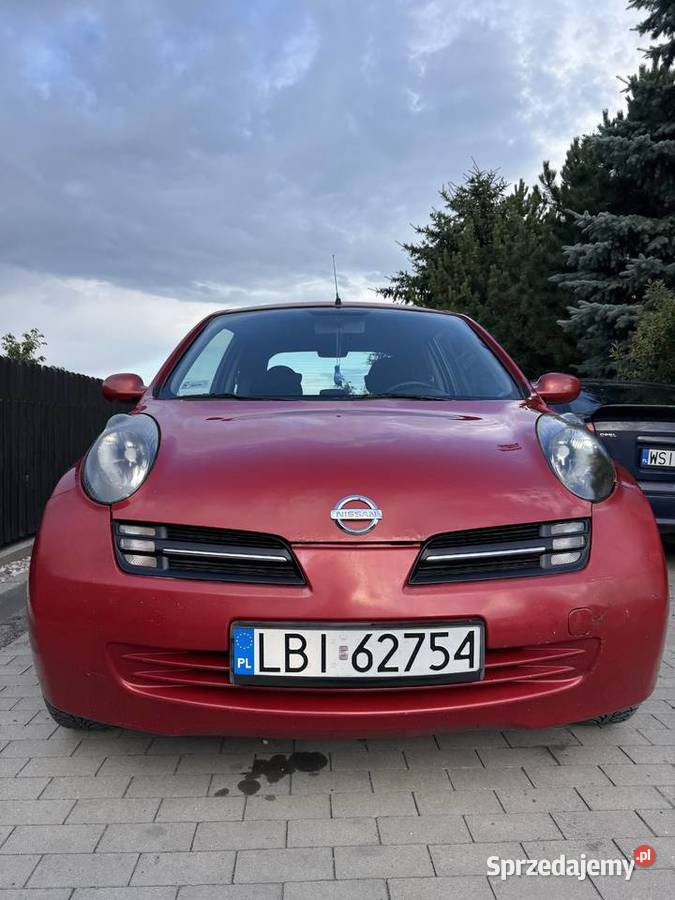 Nissan micra k12 14 benzyna klimatyzacja manualna Międzyrzec Podlaski