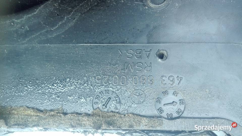 Mercedes g klasa 463 konsola srodkowa 4636800025 Kocmyrzów