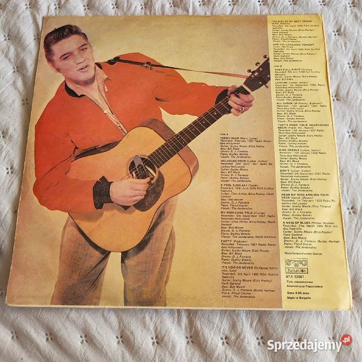 Elvis Presley Rock And Roll płyta winylowa Chełmno