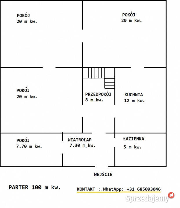 DOM WOLNOSTOJACY PARTEROWY 100M2 RZESZOW Jasionka sprzedam