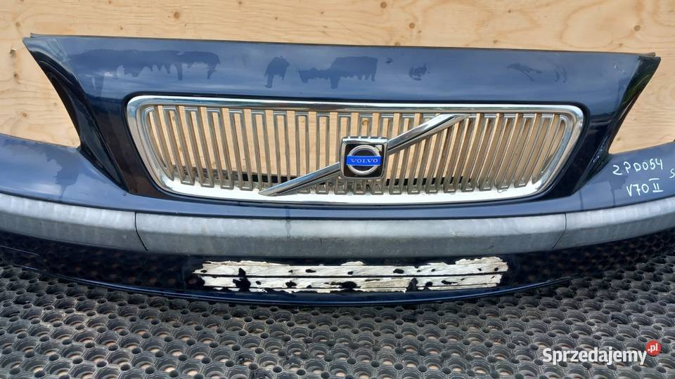 VOLVO V70 II ZDERZAK PRZÓD SPRYSK 34322