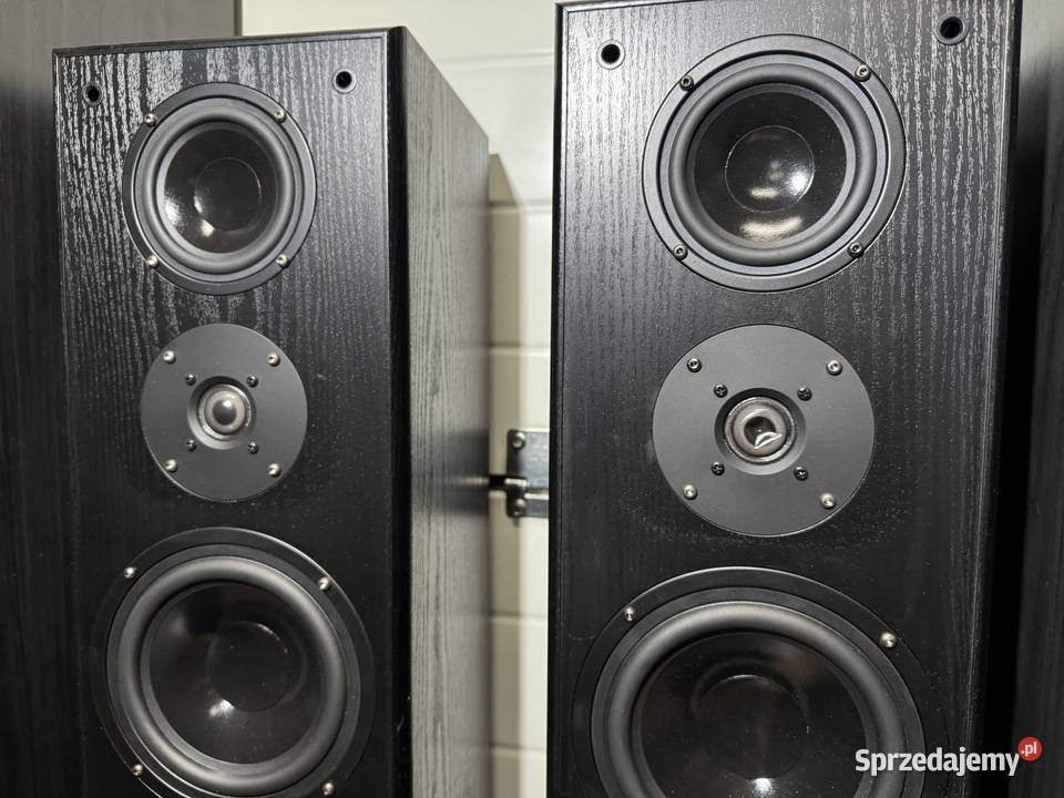 Zestaw głośniki kolumny AMTECH 61 czarne Świętochłowice