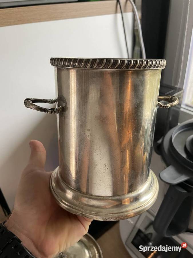 Pojemnik Na Wino Posrebrzane Warszawa