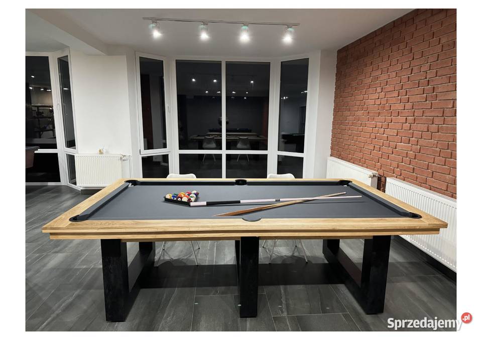 Stół bilardowy ARKANA 6 ft z siatkami Polski Pozostałe Zielona Góra