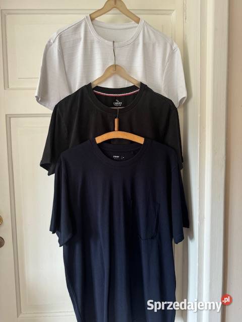 Tshirty męskie 3 sztuki M bawełniane Carry Częstochowa