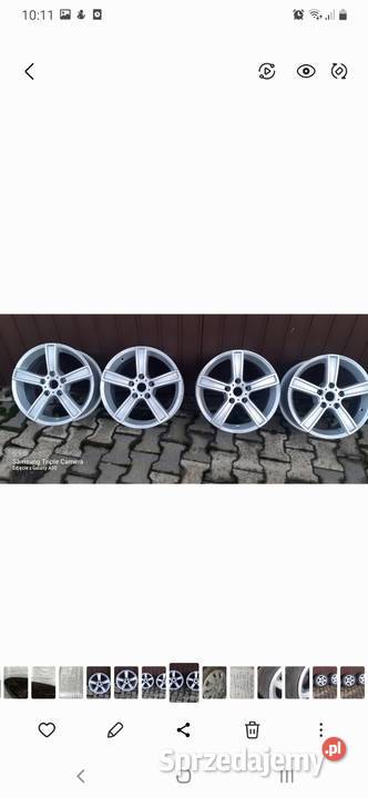 Felgi aluminiowe 5x1143 Piaskowane i malowanie Słomniki sprzedam