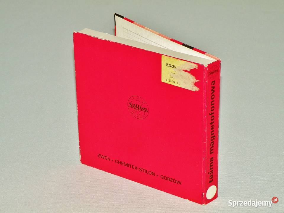 Pudełko taśmy magnetofonowej Chemitex Stilon z Bydgoszcz sprzedam