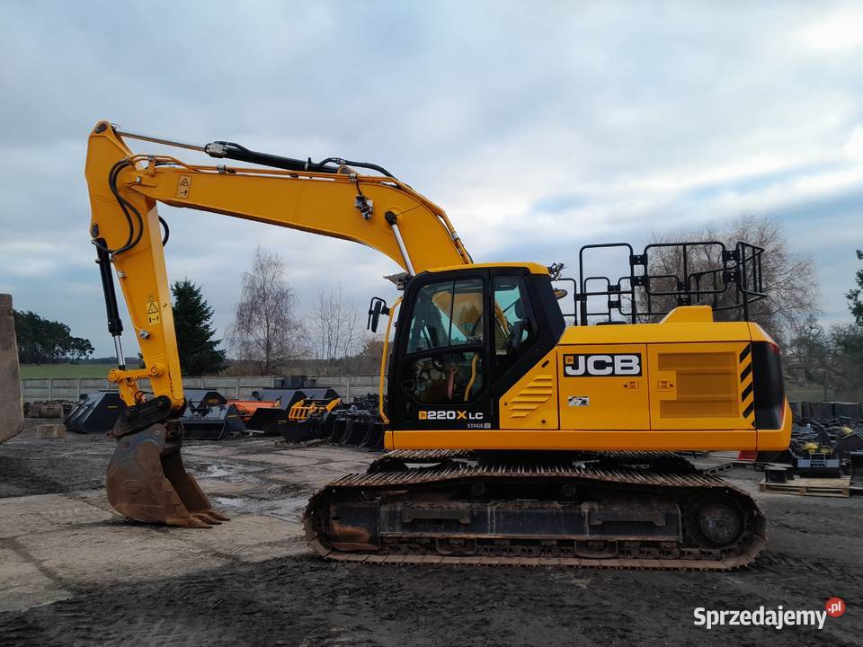 JCB 220x 2022r KOPARKA GASIENICOWA CAT VOLVO 1641h Krotoszyn